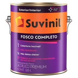 SUVINIL ACRILICO FOSCO 3,6L...