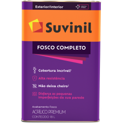 SUVINIL ACRILICO FOSCO 18L...